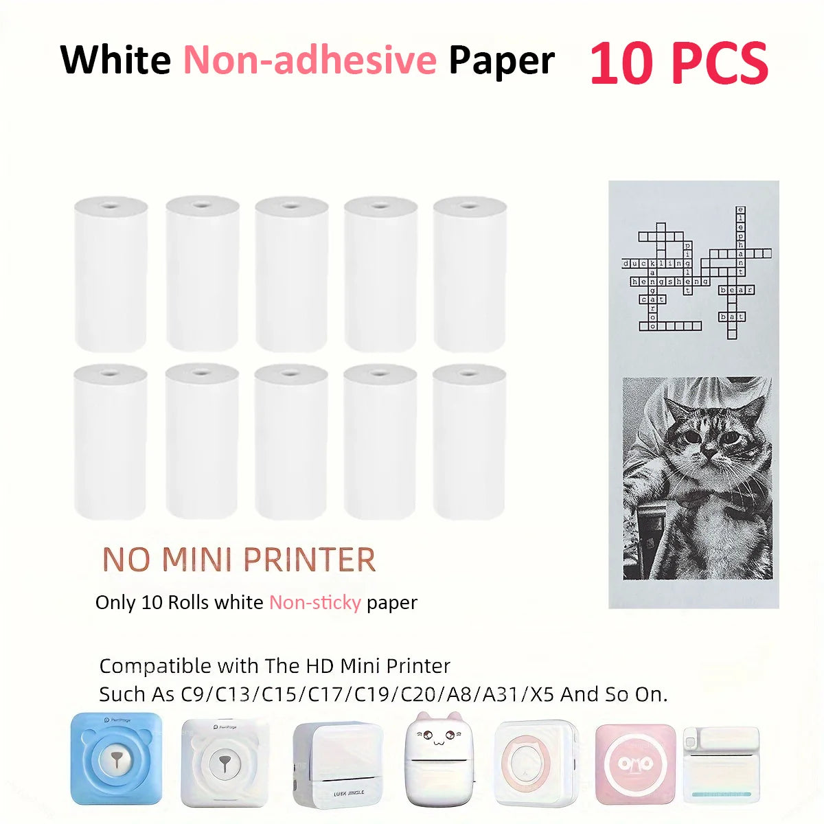 PocketPrint™ Wireless Mini Printer Set