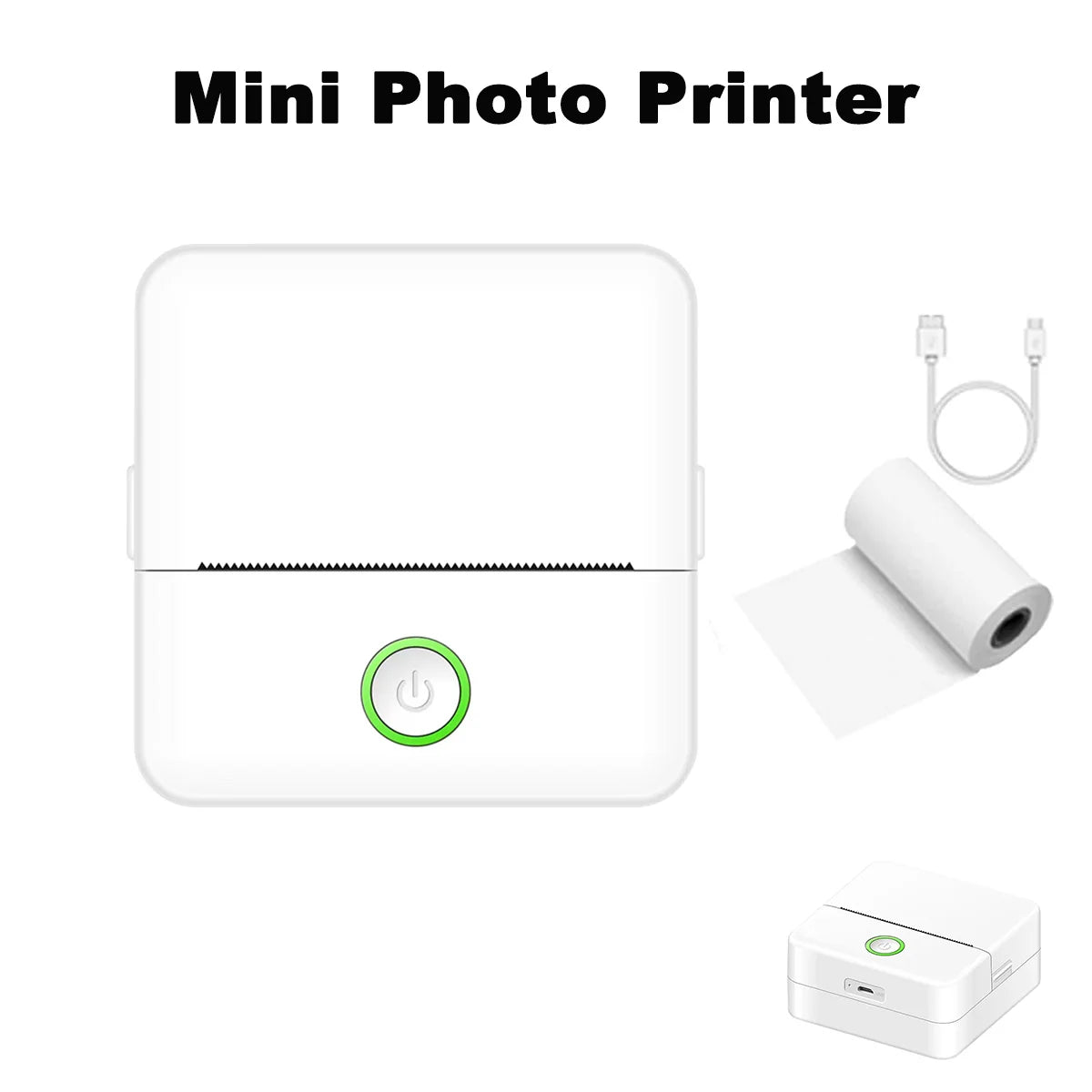 PocketPrint™ Wireless Mini Printer Set