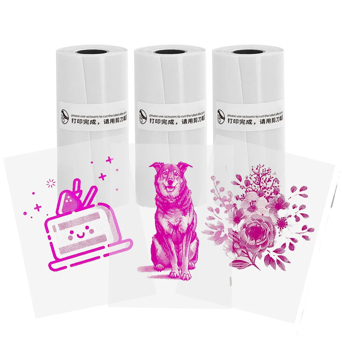 PocketPrint™ Wireless Mini Printer Set