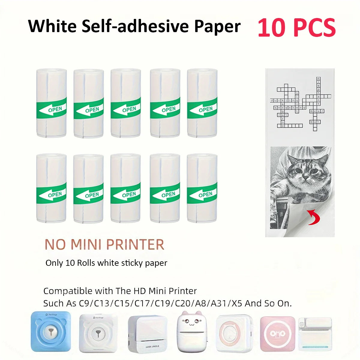 PocketPrint™ Wireless Mini Printer Set