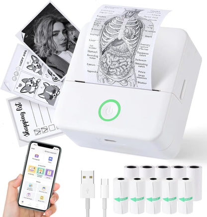 PocketPrint™ Wireless Mini Printer Set