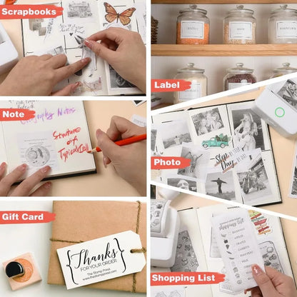 PocketPrint™ Wireless Mini Printer Set