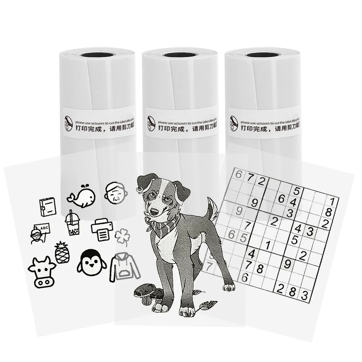 PocketPrint™ Wireless Mini Printer Set